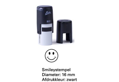 Smileystempel Lachend