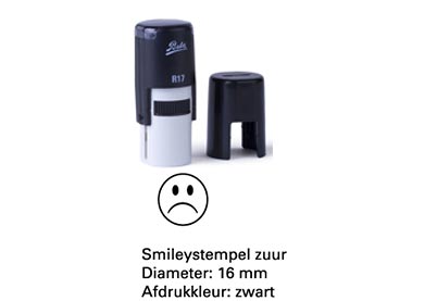 Smileystempel Zuur