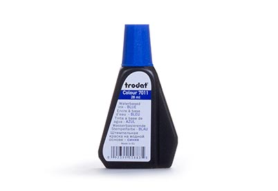 Stempelinkt Blauw 28 ml Trodat 7011