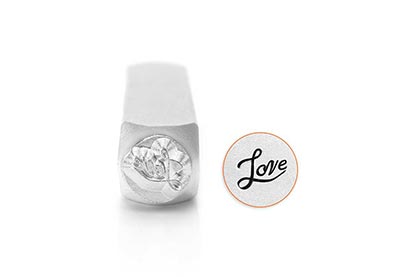 ImpressArt Slagstempel Love  6 mm