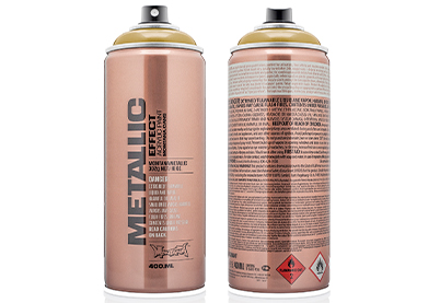 Spuitbus Metaalspray Aztec goud 400 ml | Montana