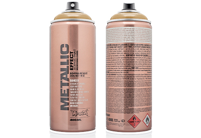 Spuitbus Metaalspray Goud 400 ml | Montana