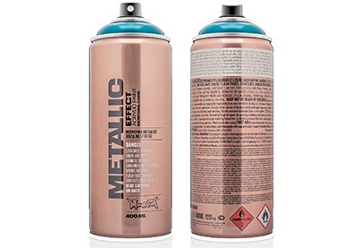 Spuitbus Metaalspray Caribisch 400 ml | Montana