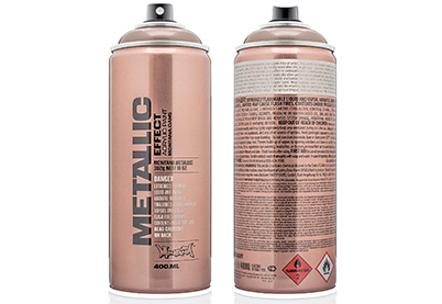 Spuitbus Metaalspray Champagne 400 ml | Montana