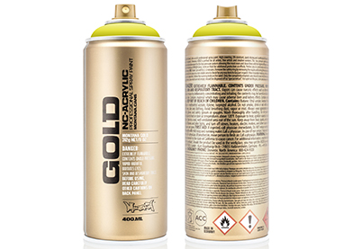 Spuitbus verfspray Poison Light 400 ml | Montana Gold