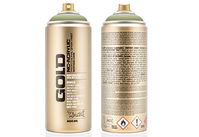 Spuitbus verfspray Licht Manila 400 ml | Montana Gold