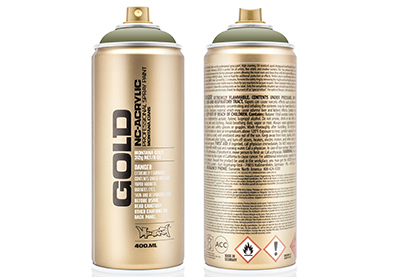 Spuitbus verfspray Manila Groen 400 ml | Montana Gold