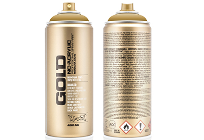 Spuitbus verfspray Sand 400 ml | Montana Gold