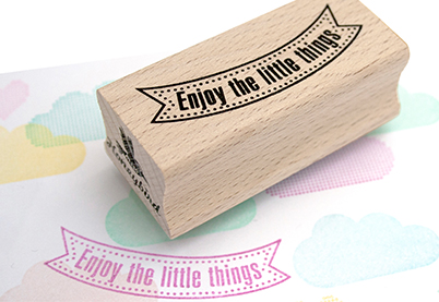 Enjoy the little things stempel | Miss Honeybird