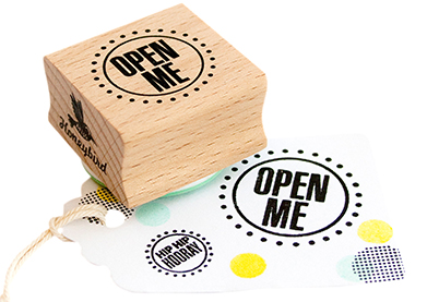 Open Me 2 stempel | Miss Honeybird