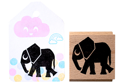 Olifant stempel | Miss Honeybird