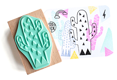 Cactus stempel | Miss Honeybird