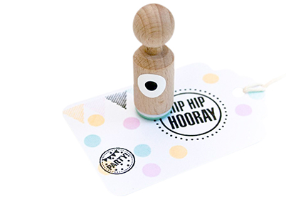 Cirkeltje stempel | Miss Honeybird Mini