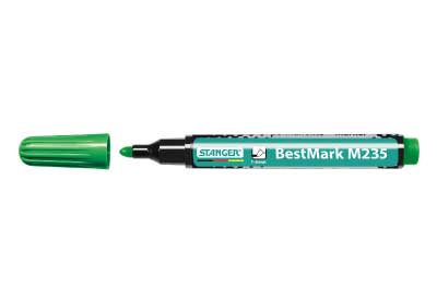 M235 Permanent Marker Groen 1-3 mm, 10 stuks | Stanger