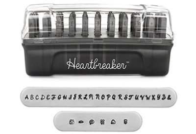 ImpressArt Slagletters Heartbreaker HOOFDLETTERS 3 mm