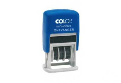 Colop S160 datumstempel ONTVANGEN zelfinktend 4 mm