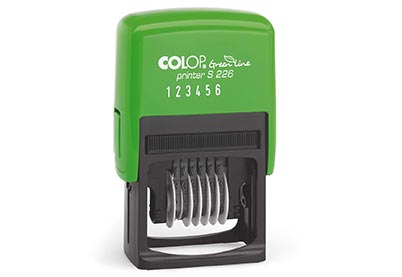 Colop S226 cijferband Green Line