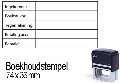 Boekhoudstempel 40