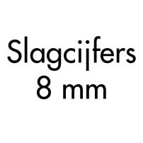 Slagcijfers 8 mm