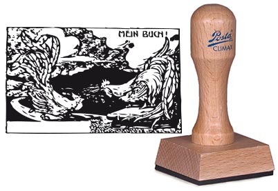 Stampij stempel #1500 Ex libris