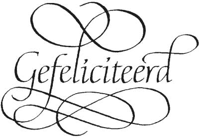 Gefeliciteerd WE12