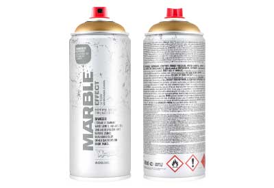 Spuitbus Marmerspray Goud 400 ml | Montana