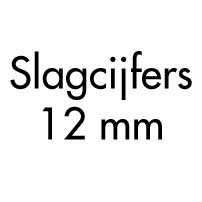 Slagcijfers 12 mm